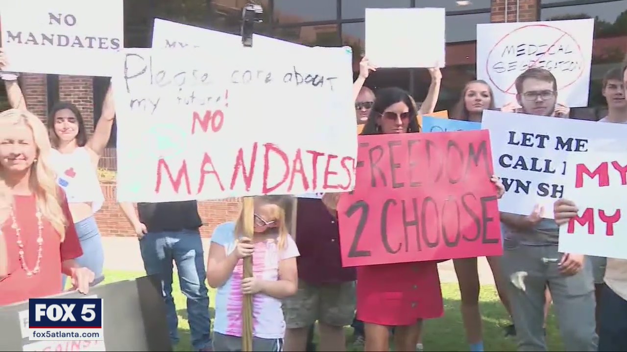 Protesters demand Georgia Board of Regents implement mask mandate