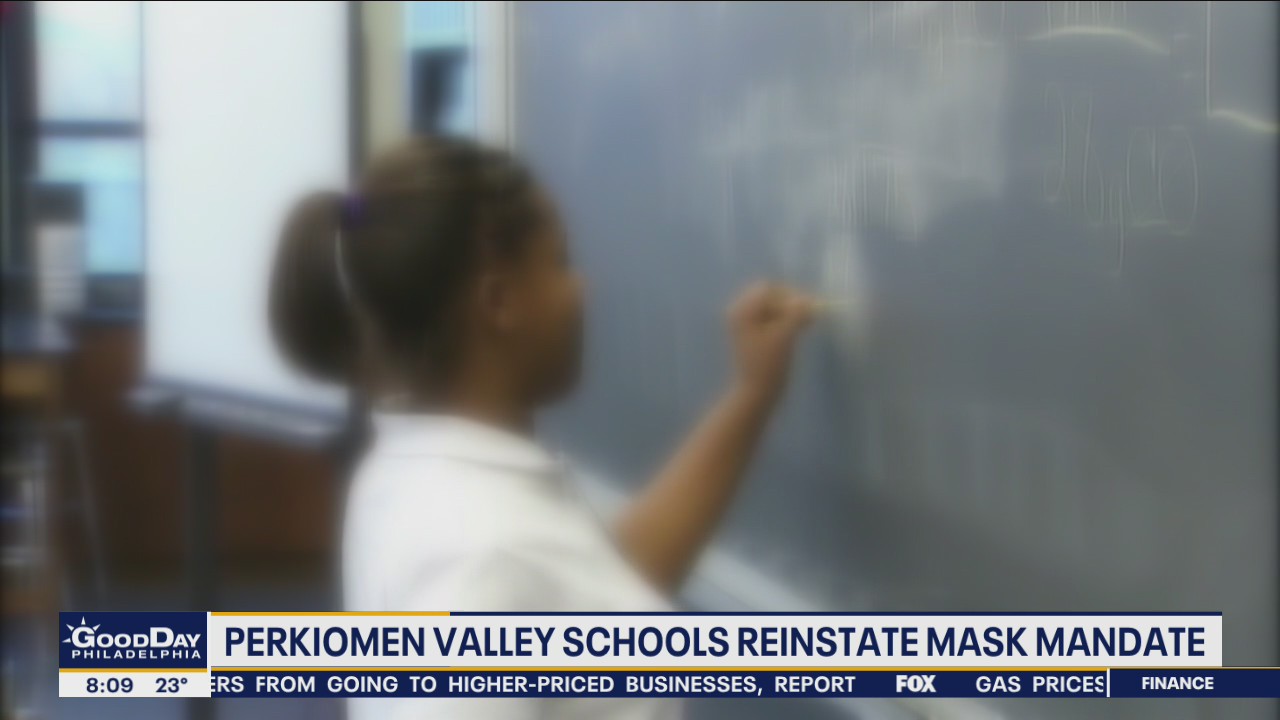 Perkiomen Valley School District reinstates mask mandate