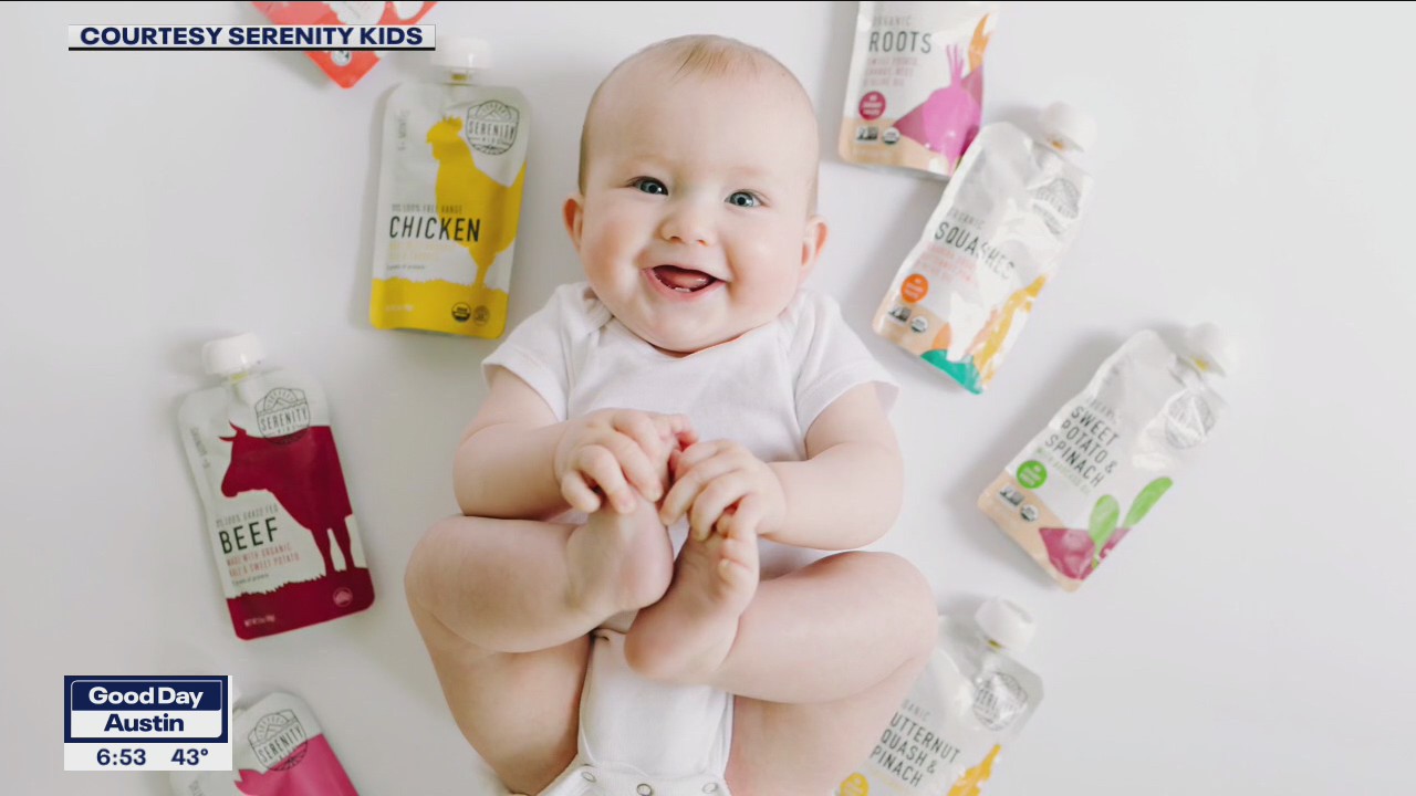 Austin-based Serenity Kids a healthy option for baby pouches