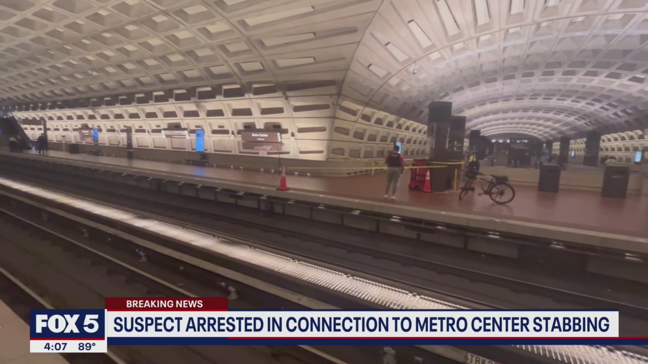 Suspect arrested in connection to Metro Center stabbing