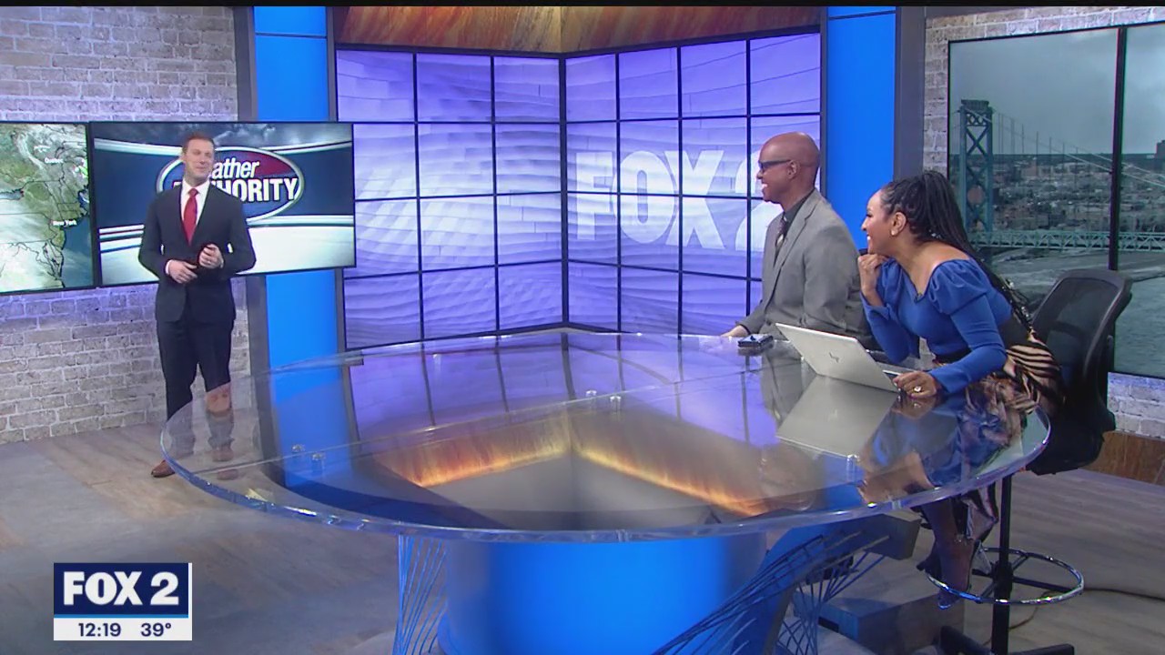 Wednesday night rain showers due to milder temps