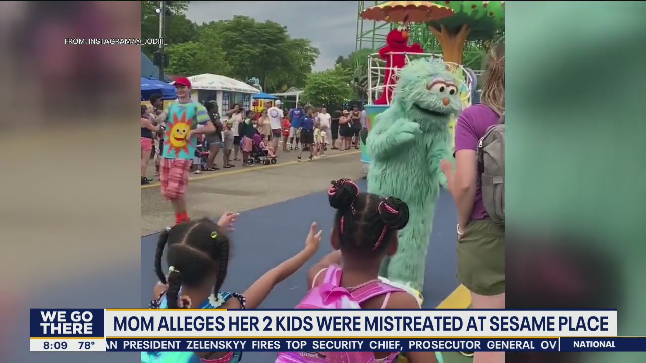 Mom alleges her 2 kids were mistreated at Sesame Place