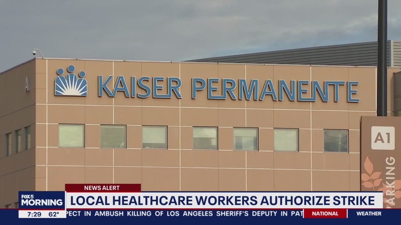 Nearly 4,000 healthcare workers in DC region vote to approve strike at Kaiser Permanente