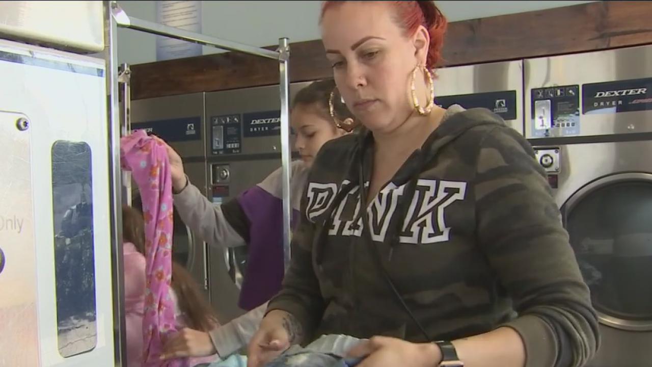 Church helps community tackle laundry