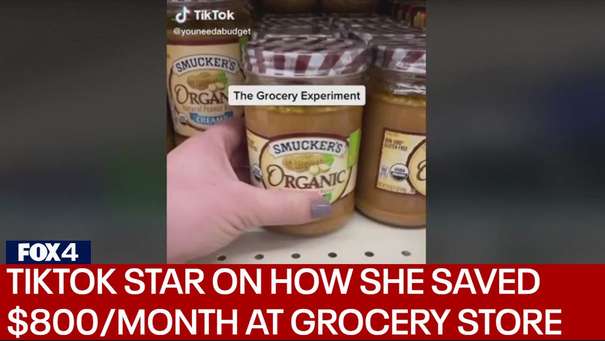 TikTok star explains how she cut her monthly grocery bill by $800
