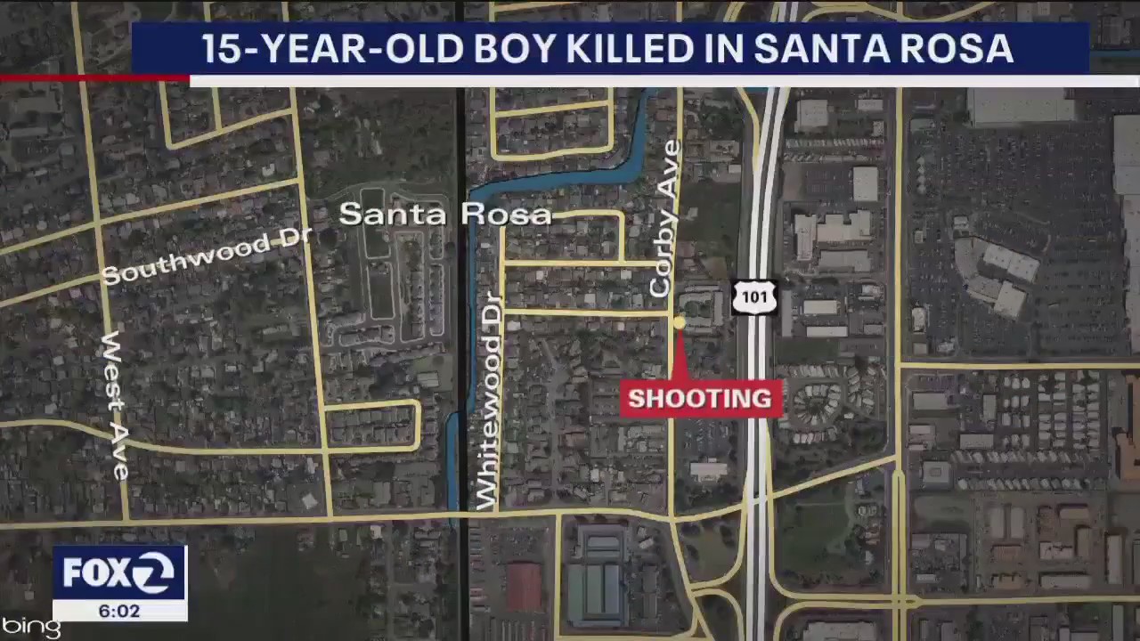 15-year-old shot to death in suspected targeted attack in Santa Rosa