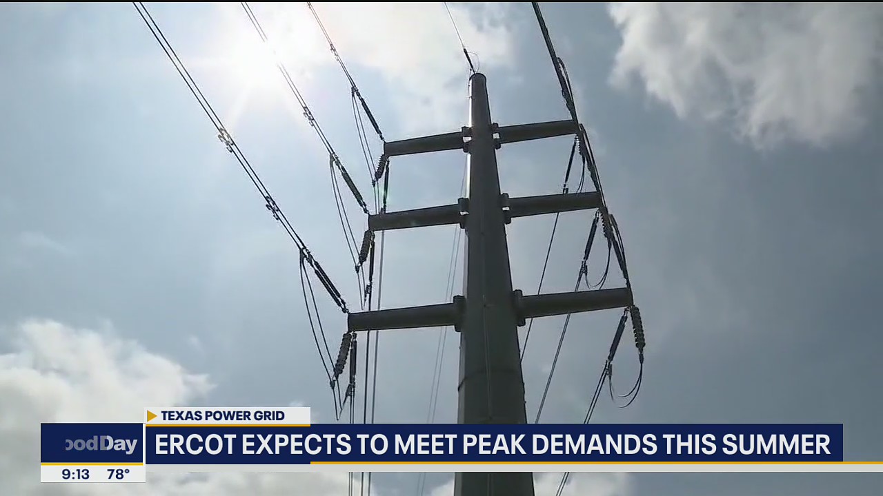ERCOT expects to meet peak demands this summer