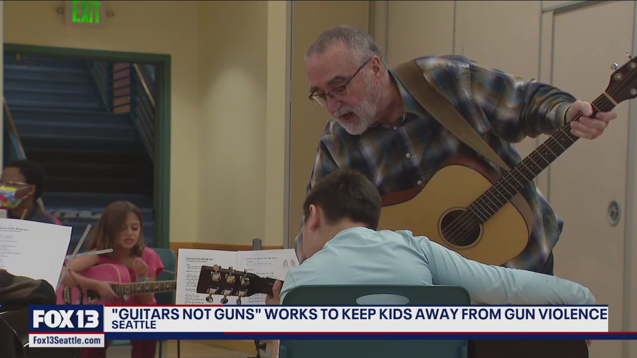 'Guitars Not Guns' aims to reduce gun violence