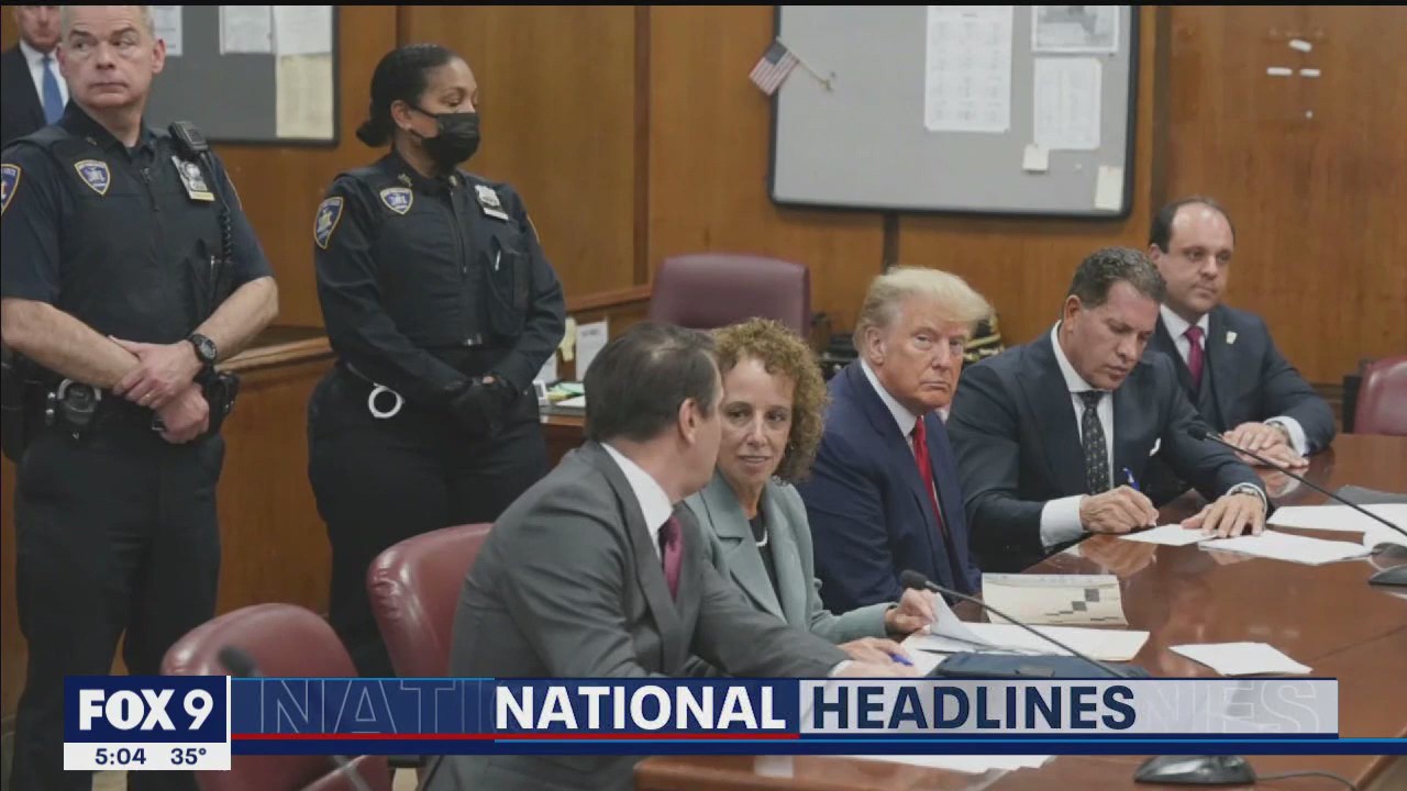 Trump becomes first president criminally charged