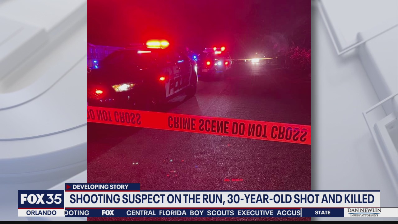 Ocala man, 30, shot and killed, suspect on the run