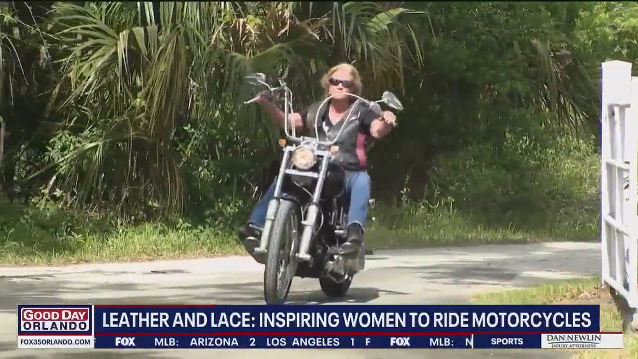 Leather and lace: Inspiring women to ride motorcycles