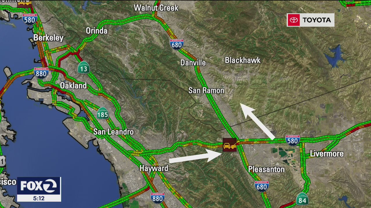 Traffic on Highway 24 a mess after shooting near Caldecott Tunnel