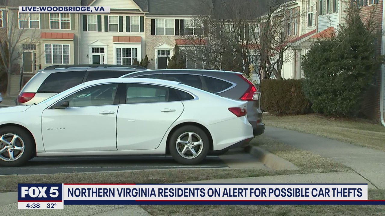 Northern Virginia residents on alert for possible car thefts