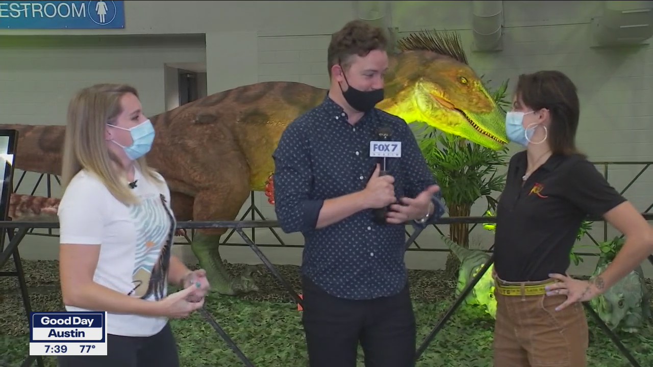 'Life finds a way' at Jurassic Quest in downtown Austin