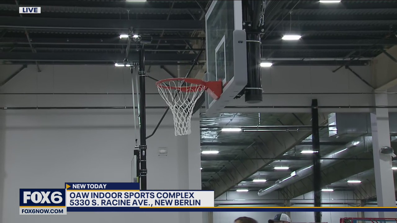 There’s a new sports complex in New Berlin that has 153,000 square feet of space