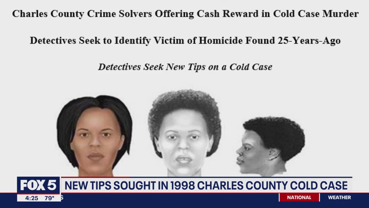 Charles County investigators seeking new tips in 25-year-old 'Jane Doe' cold case