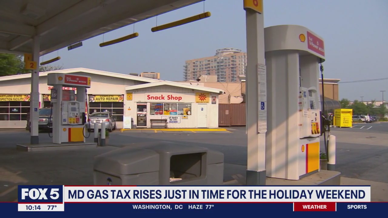 Maryland gas tax rising 47 cents on July 1