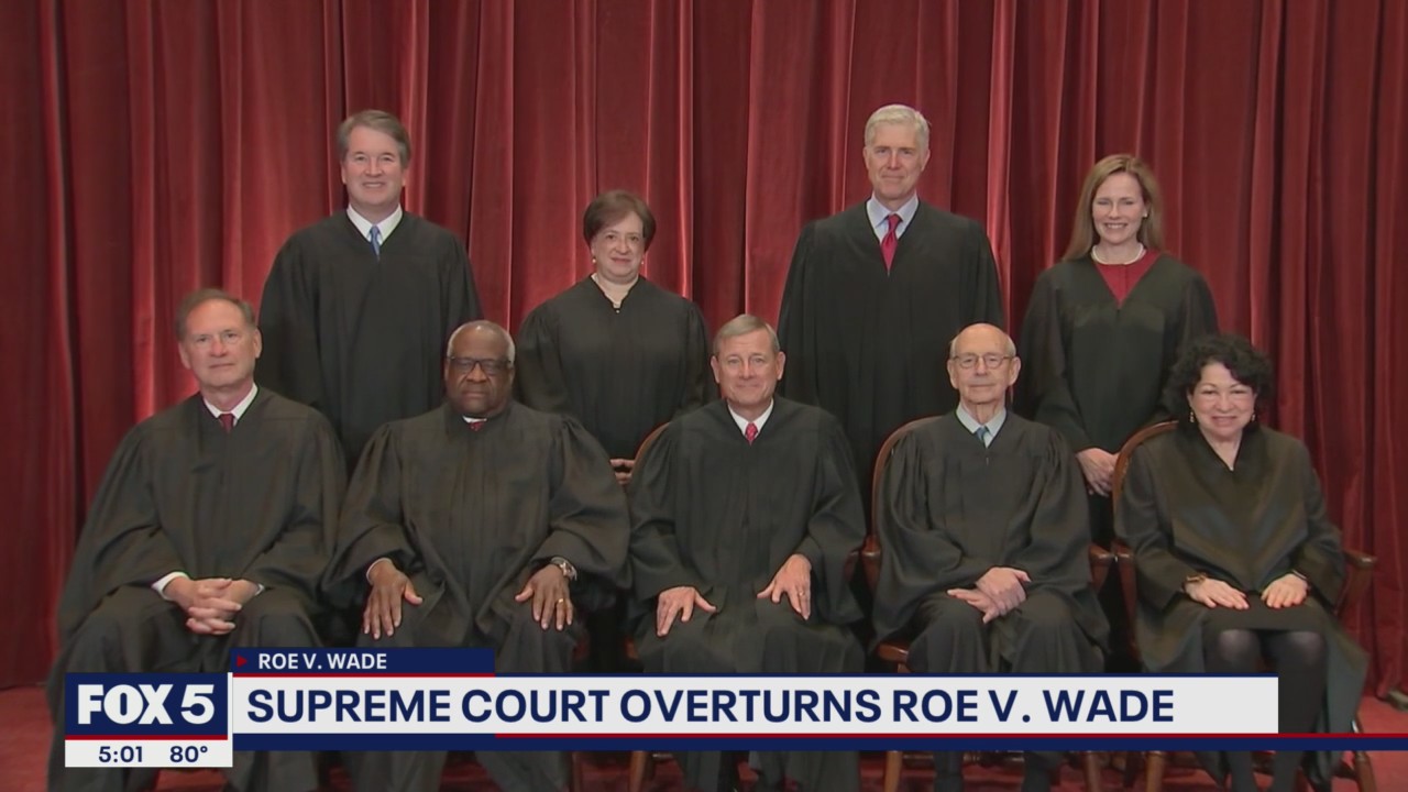 Supreme Court overturns Roe v. Wade breakdown