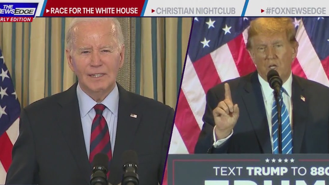 Biden, Trump race for the White House