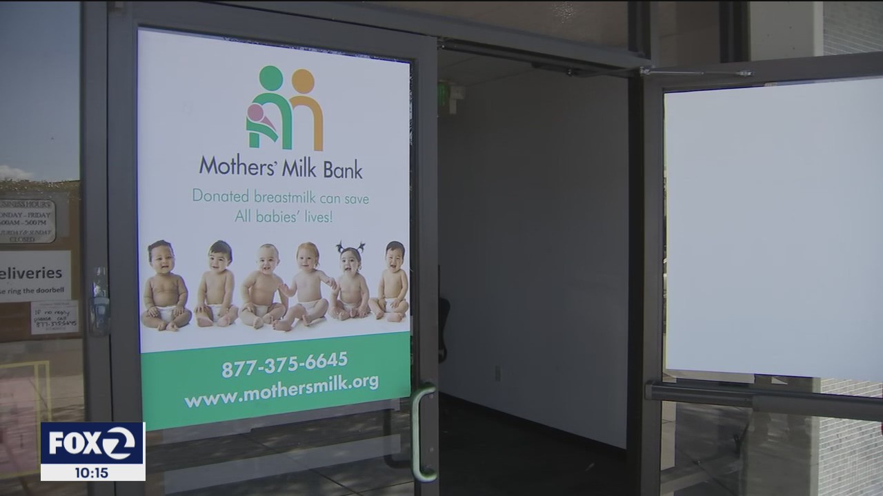 San Jose milk bank reaching out to breast-feeding moms during formula shortage