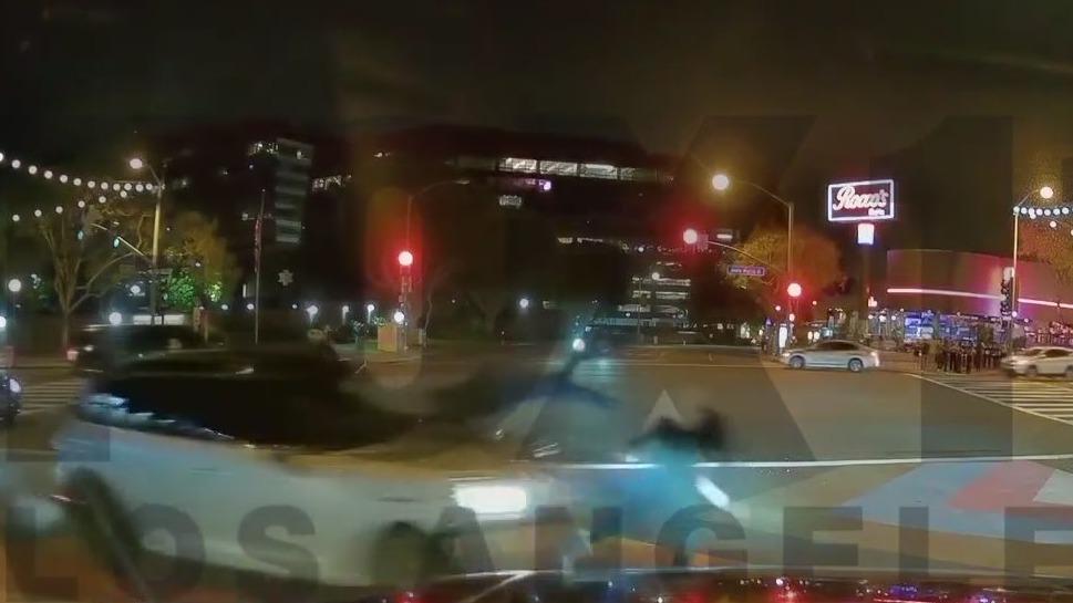 Pedestrians hit in West Hollywood crosswalk