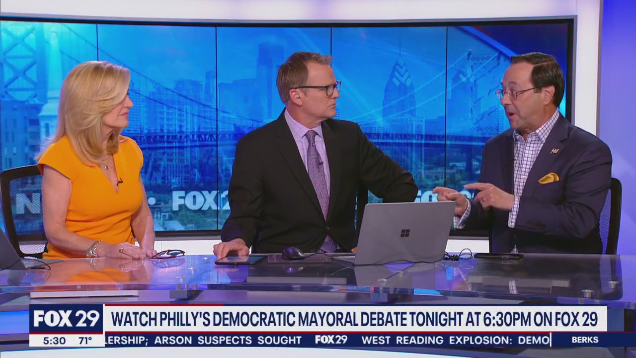 Philadelphia mayoral candidates set to face off in FOX 29 debate