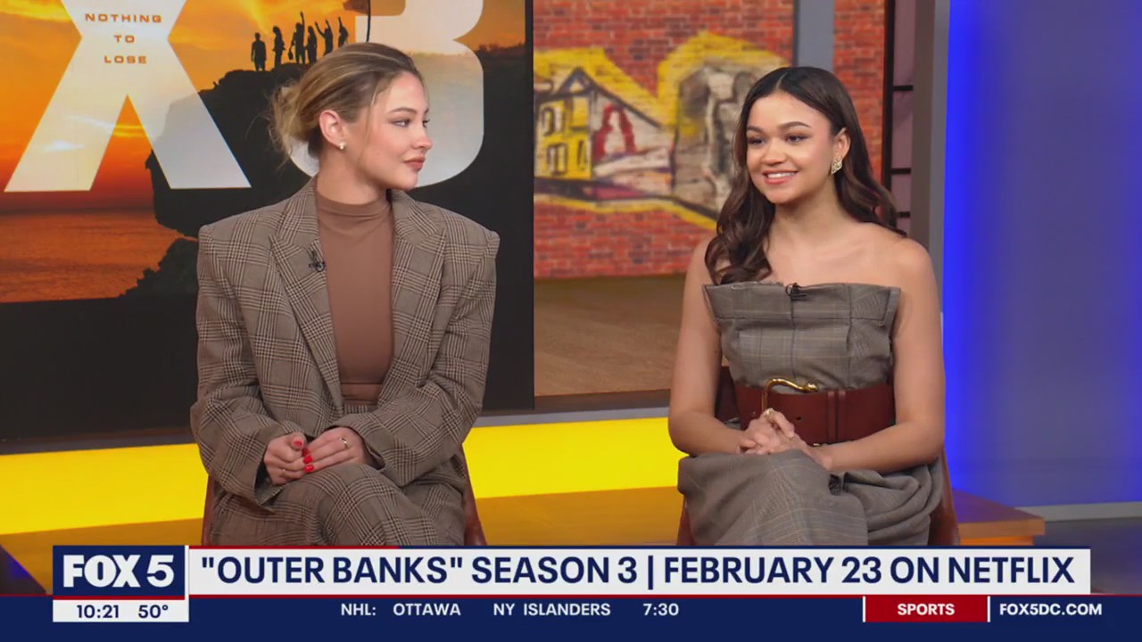 "Outer Banks" stars join Good Day DC live in studio!
