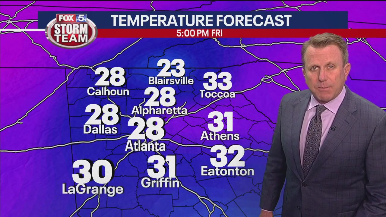 Rain moves out, makes way for cold blast