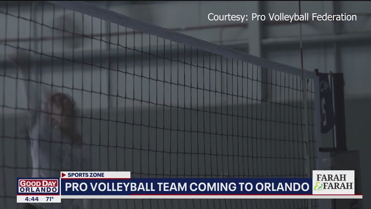Pro volleyball team coming to Orlando