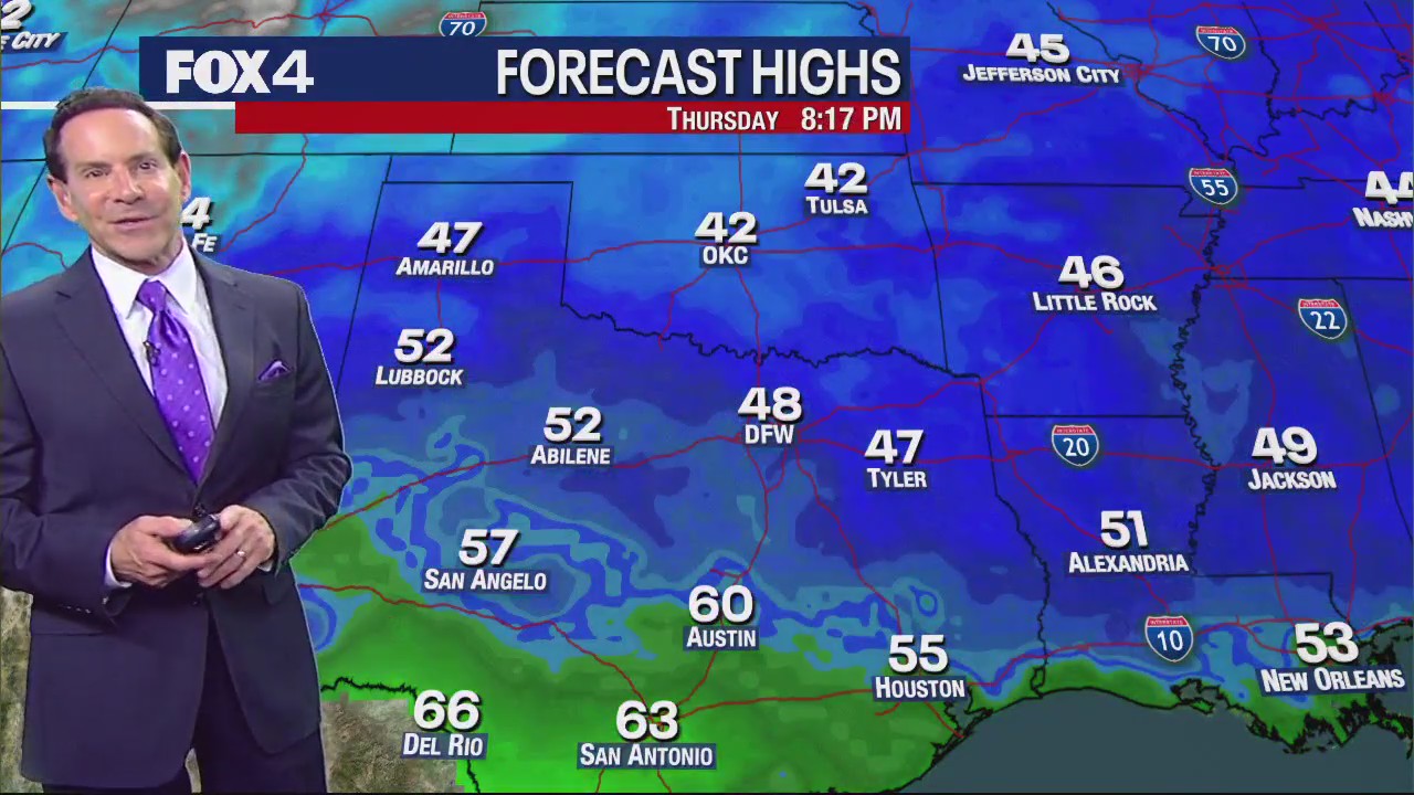 Dallas Weather: Dec. 28 morning forecast