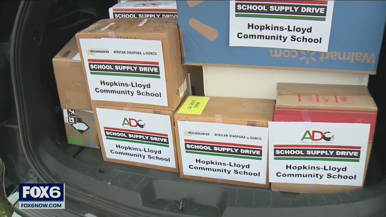 UWM supply drive for MPS schools