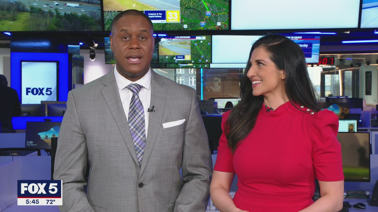 FOX 5's Rob Desir learns Farsi and Shirin Rajaee looks forward to the Persian New Year