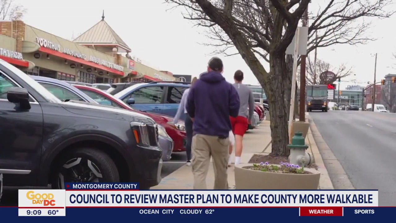 Montgomery County to review Pedestrian Master Plan