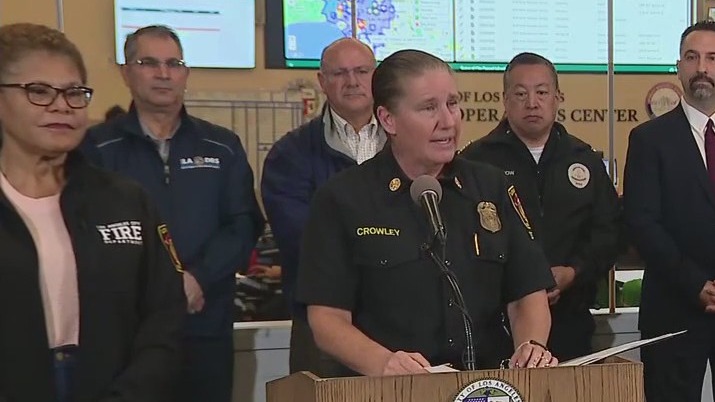 LA city officials provide storm update