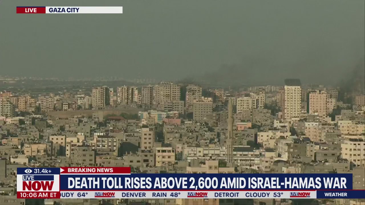 Death toll rises to 2,600 in Israel conflict