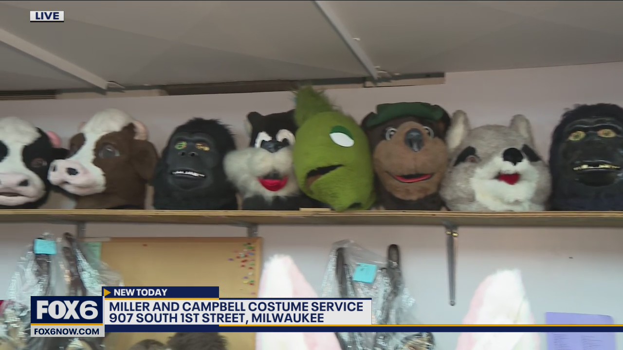 Miller and Campbell Costume Service has be known as Milwaukee’s go to spot for affordable costumes and makeup for the past 99 years