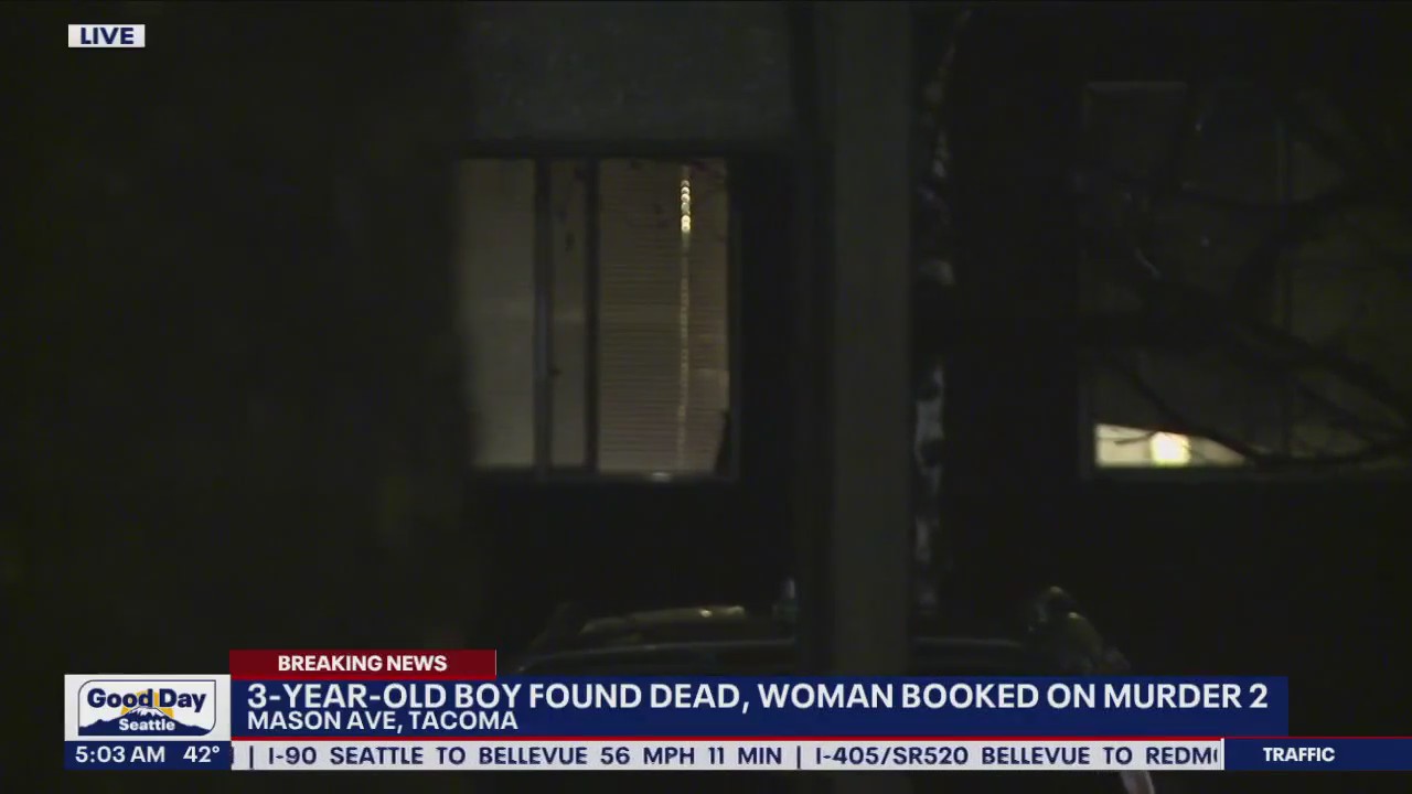 3-year-old boy found dead in Tacoma apartment, woman arrested
