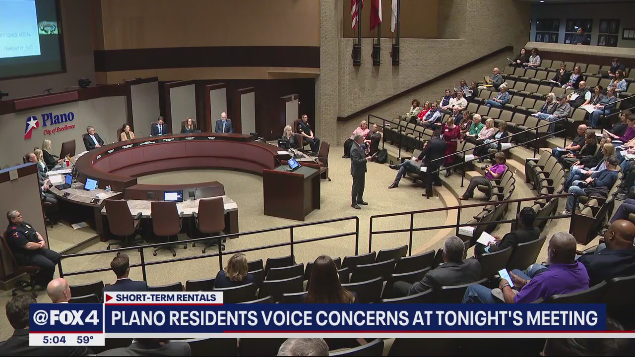 Plano City Council discusses new restrictions on short-term rentals