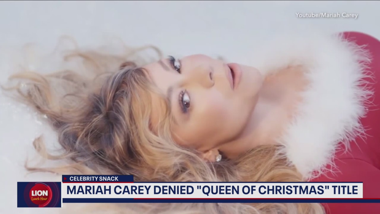 Mariah Carey denied "Queen of Christmas" title