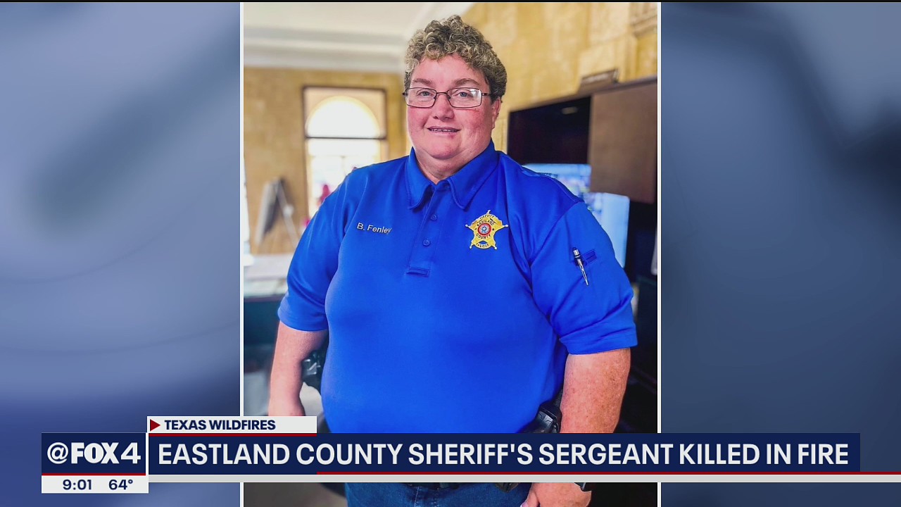 Deputy dies while trying to save people from Eastland County wildfires