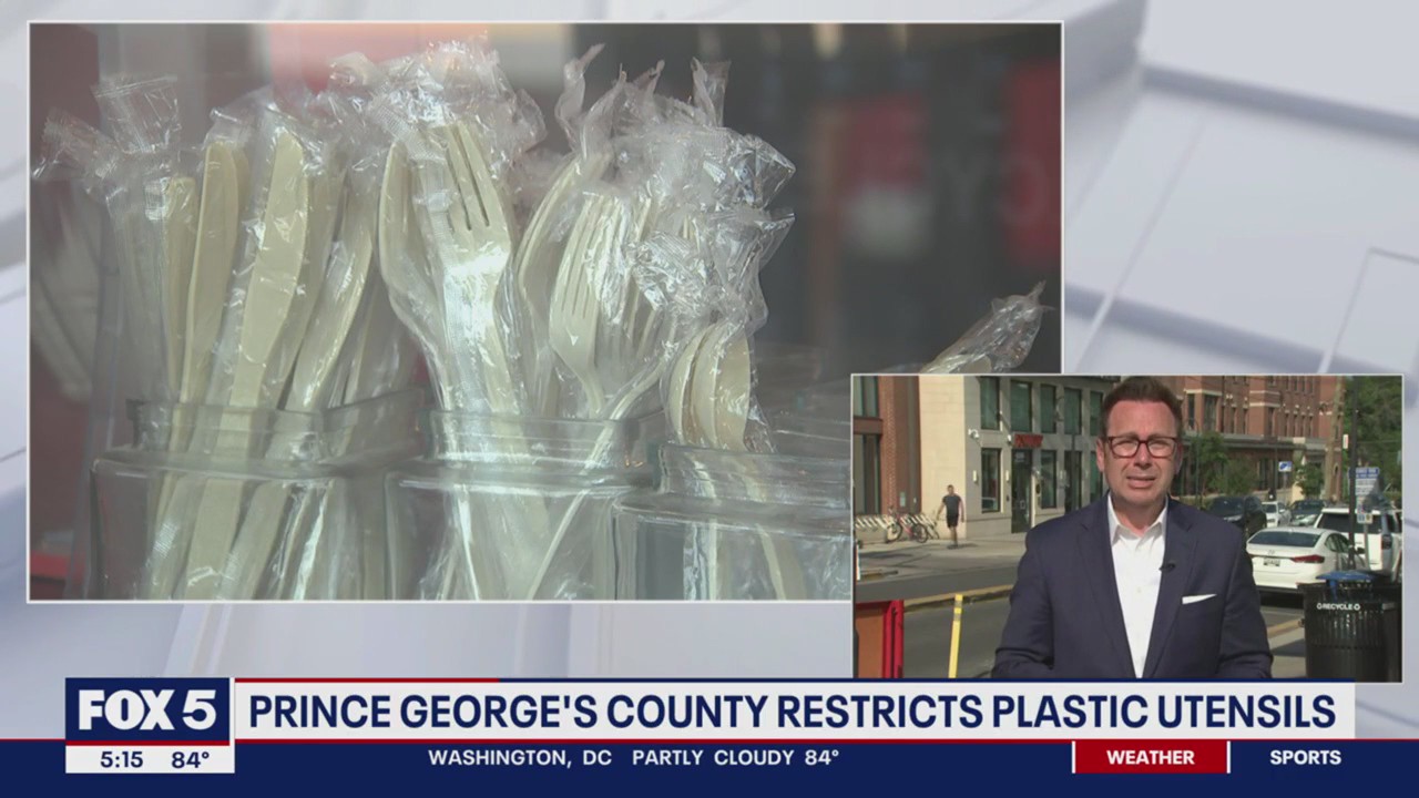 Prince George's County restricts plastic utensils