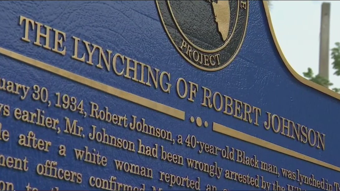 Marker to remember lynching victim set up along Riverwalk