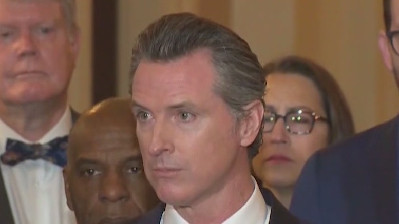 Gov. Newsom goes to Washington; 2024 chatter follows