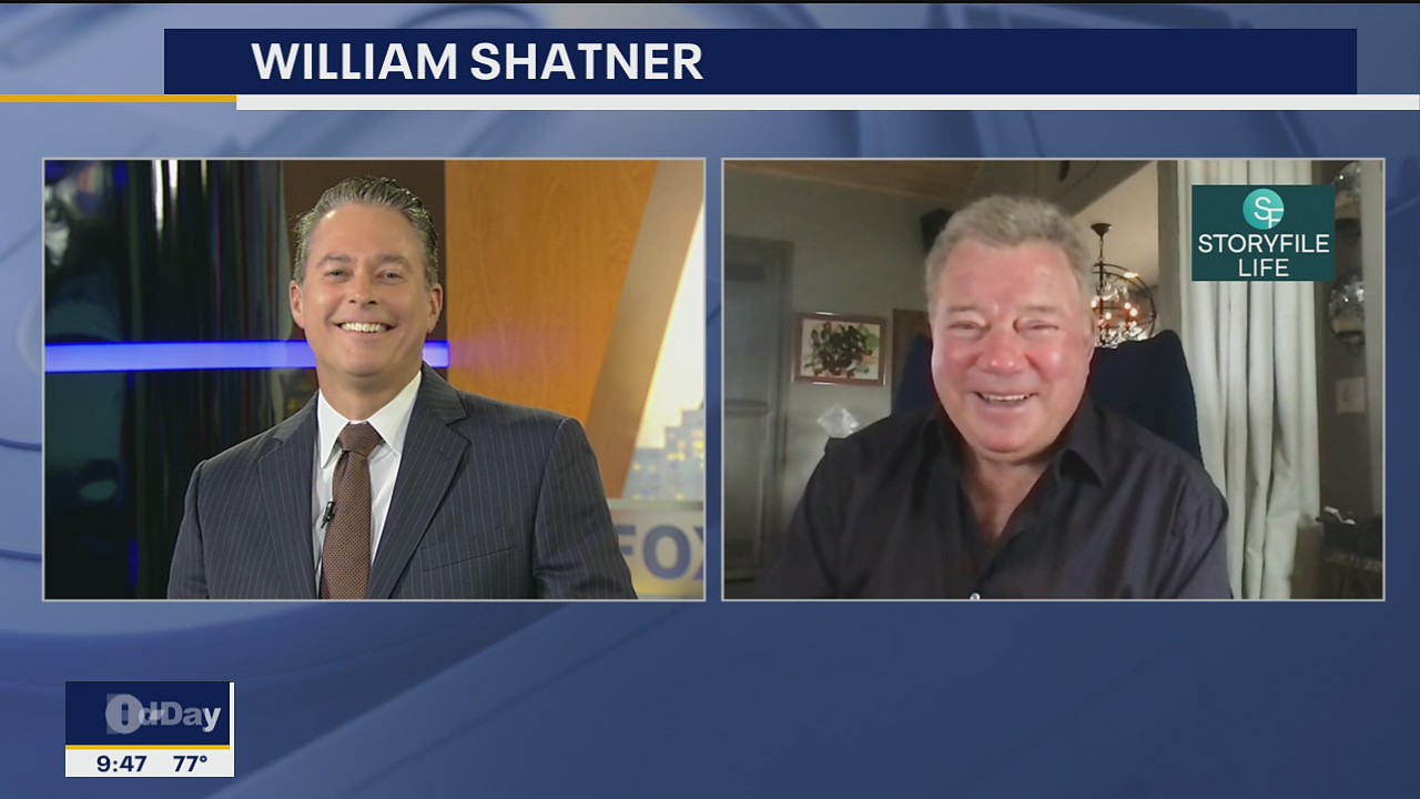 William Shatner shares his life story on Storyfile