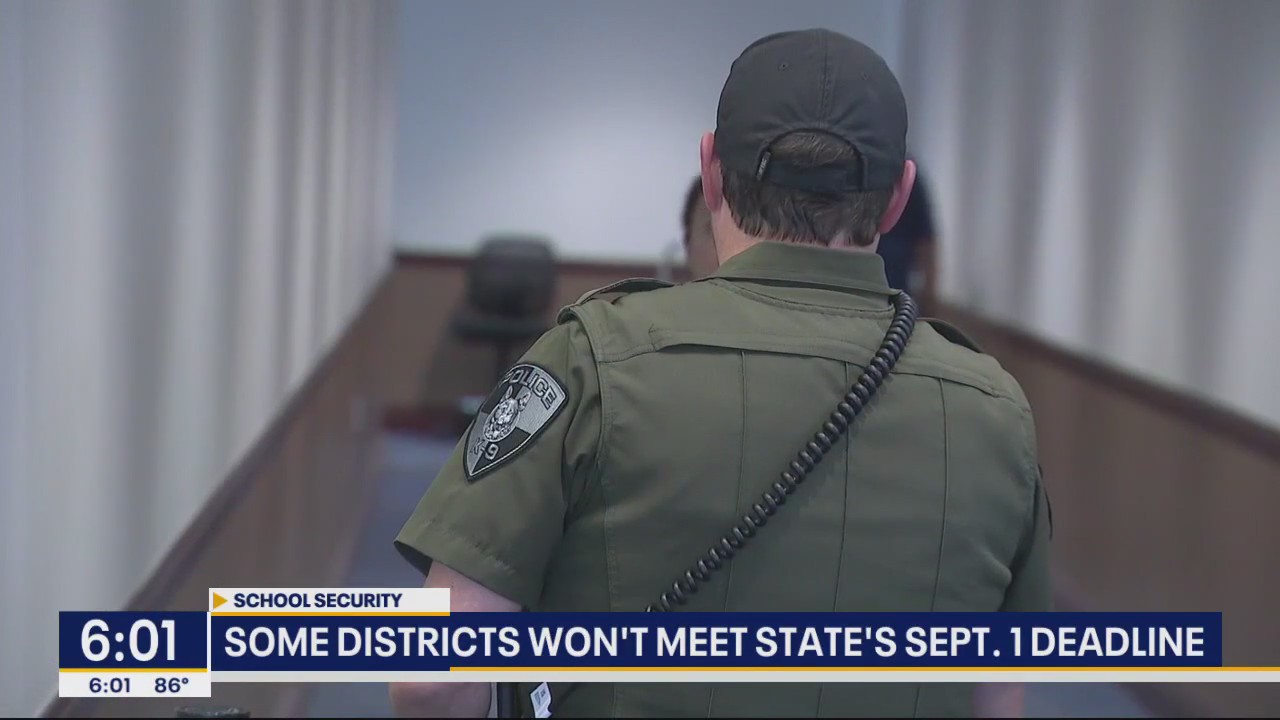 School districts short of state's armed guard quota
