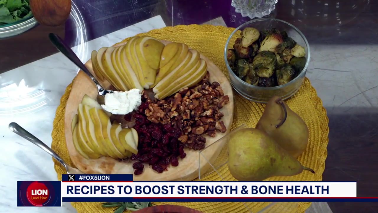 Recipes to boost strength and bone health with Valerie Agyeman