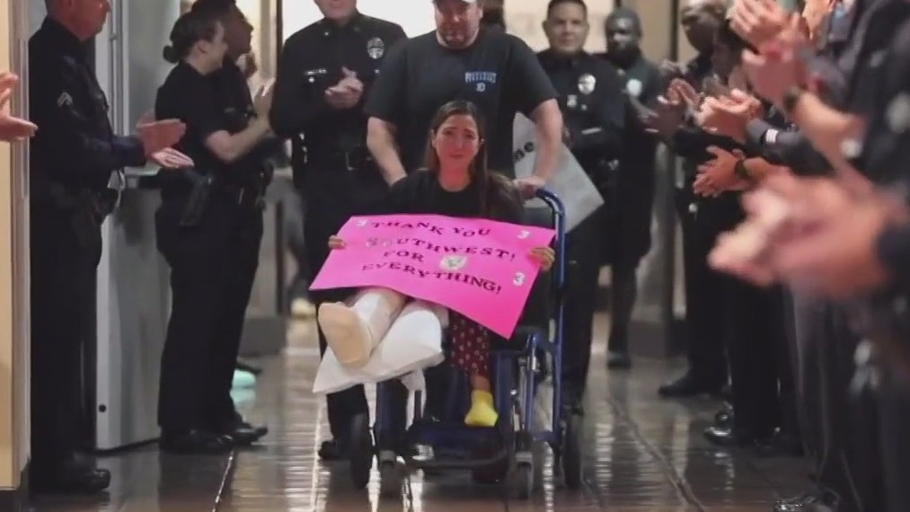 LAPD officer out of hospital after crash