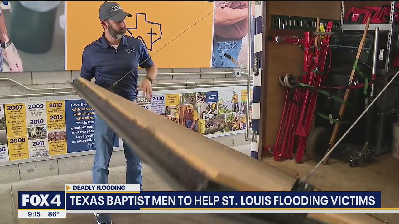 Texas Baptist Men to help St. Louis flooding victims