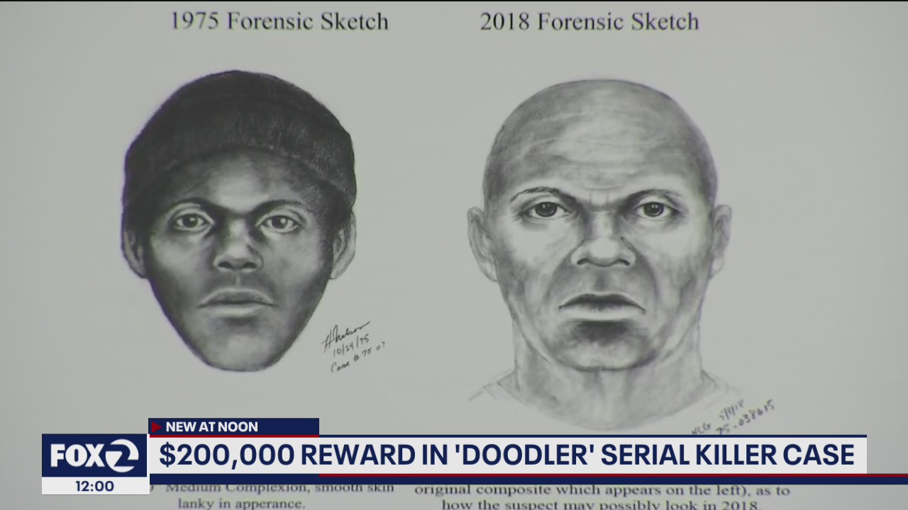 Reward doubled for 'Doodler' serial killer case in San Francisco