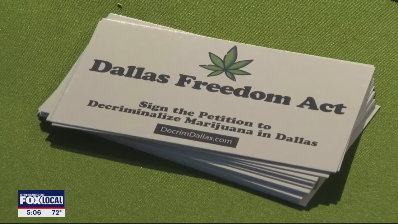 Petition to decriminalize marijuana in Dallas
